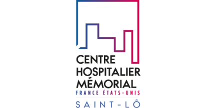 Logo centre hospitalier mémorial saint lô
