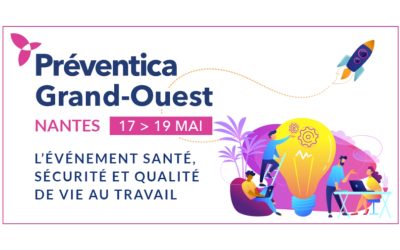 Rendez-vous les 17,18 et 19 mai 2022 au salon Préventica Nantes sur le stand K23