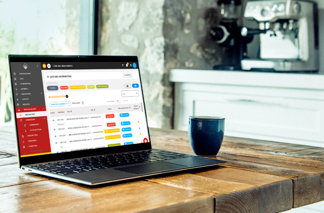 En tant qu'ERP gérez votre registre de sécurité grâce à notre solution 100% digitalisée